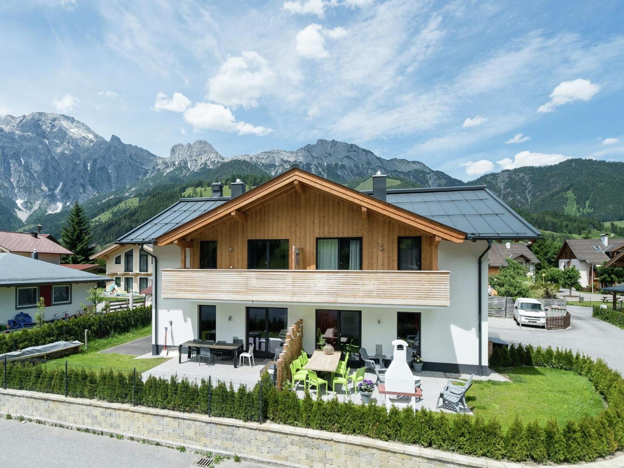 Modern Holiday Home In Leogang With Private Sauna Exterior photo